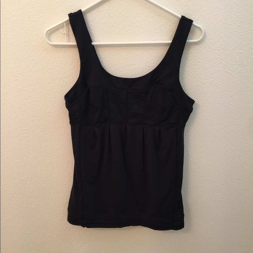 Lululemon Black Tank Top Size 8